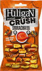 Pretzels crush sriracha chili sauce oranje 65gr