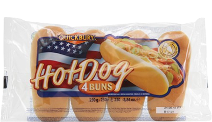 Hot Dog Broodjes (4x)