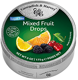 C&amp;H Mixed Fruit Sugar Free 175 gr