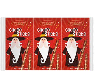 Choco Sticks 3 X 30g