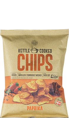 Kettle Cooked Chips Paprika oranje150gr