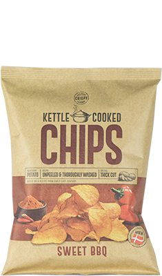 Kettle Cooked Chips Sweet BBQ 150gr