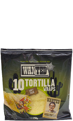 Tortilla&#039;s klein 10 stuks groen 250gr