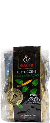 Fettuccine spinazie wit 250gr