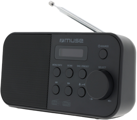 Muse Portable Radio FM/DAB+