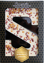 Bijenkorf - Sinterklaas Chocolade letter Wit