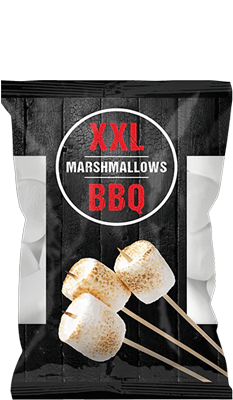Kerstbrands BBQ XXL Marshmallows BBQ