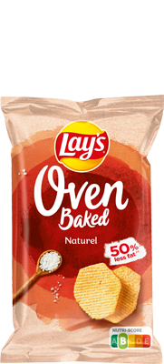Lay&#039;s Oven Baked Naturel zak 150gr