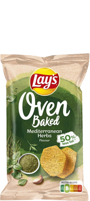 Lay&#039;s Oven Baked Mediterranean Herbs zak 150gr