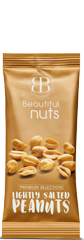 Beautiful Nuts Pinda&#039;s Gezouten zakje 50gr goud