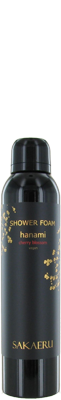 Shower Foam 200ml, zwart