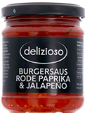 Delizioso Burgersaus Rode paprika &amp; Jalapeño