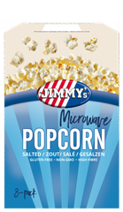 JIMMY&#039;s Microwave popcorn zout