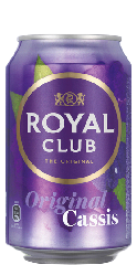 Royal Club Cassis blik 33cl