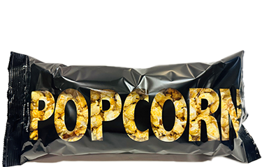 Popcorn zoet zwart 100g