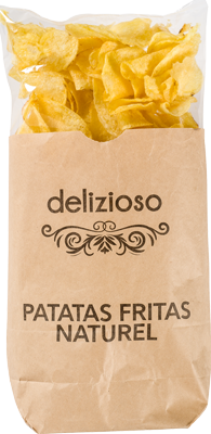 Delizioso Patatas Fritas naturel