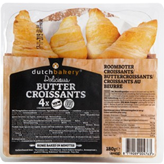 Roomboter croissants 