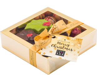 Luxe Kerst Mix Gold Stars S Box I 125g