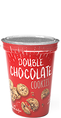 Red collection - Double chocolate cookies to go 