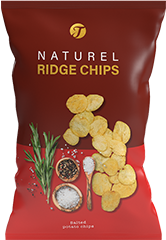 Red collection - Ribbelchips gezouten