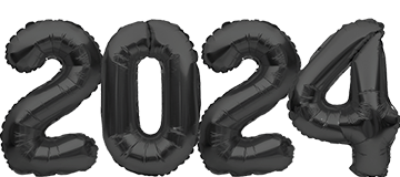 SENZA Folie Ballon 2024 Zwart