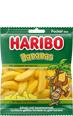 Haribo Bananen zakje 70gr