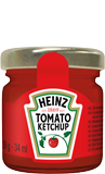 Heinz Tomaten Ketchup potje 33ml