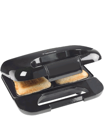 Sandwich Maker - hele boterhammen - 750W - Zwart